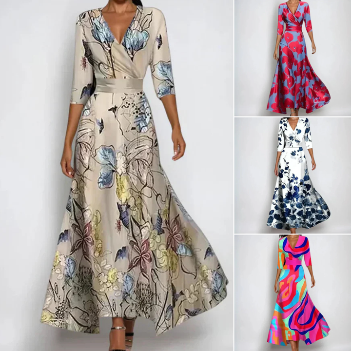 Emily | Luxury Floral Dress