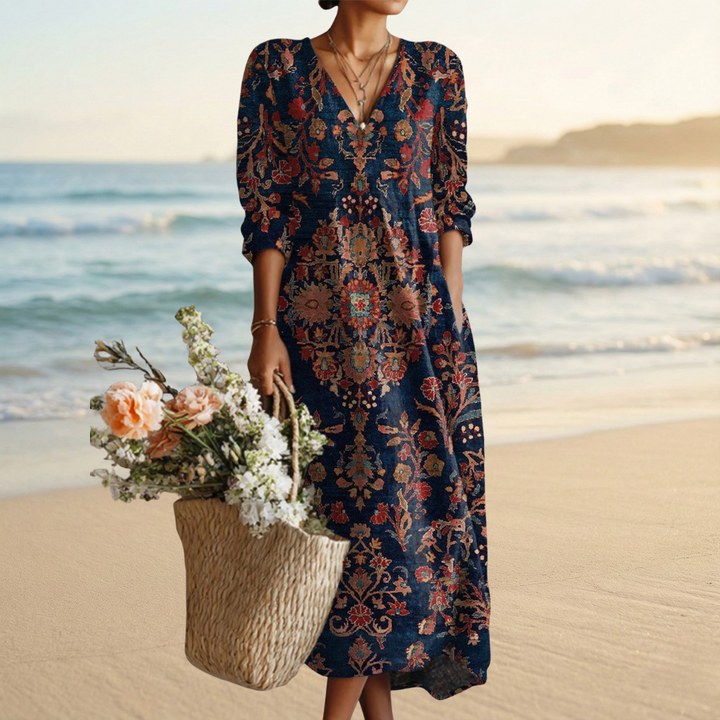 Evelyn | Elegant Floral Dress