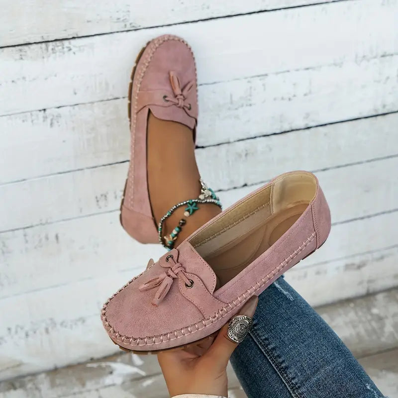 Lanie - Comfortable Soft Moccasins