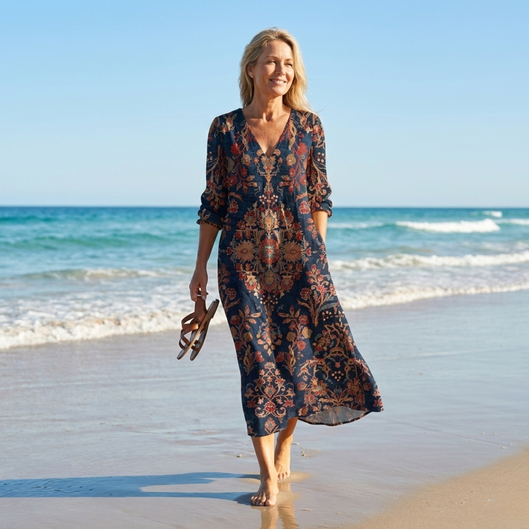 Evelyn | Elegant Floral Dress