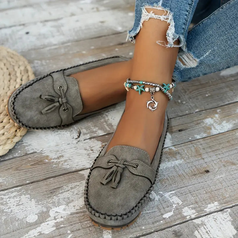 Lanie - Comfortable Soft Moccasins