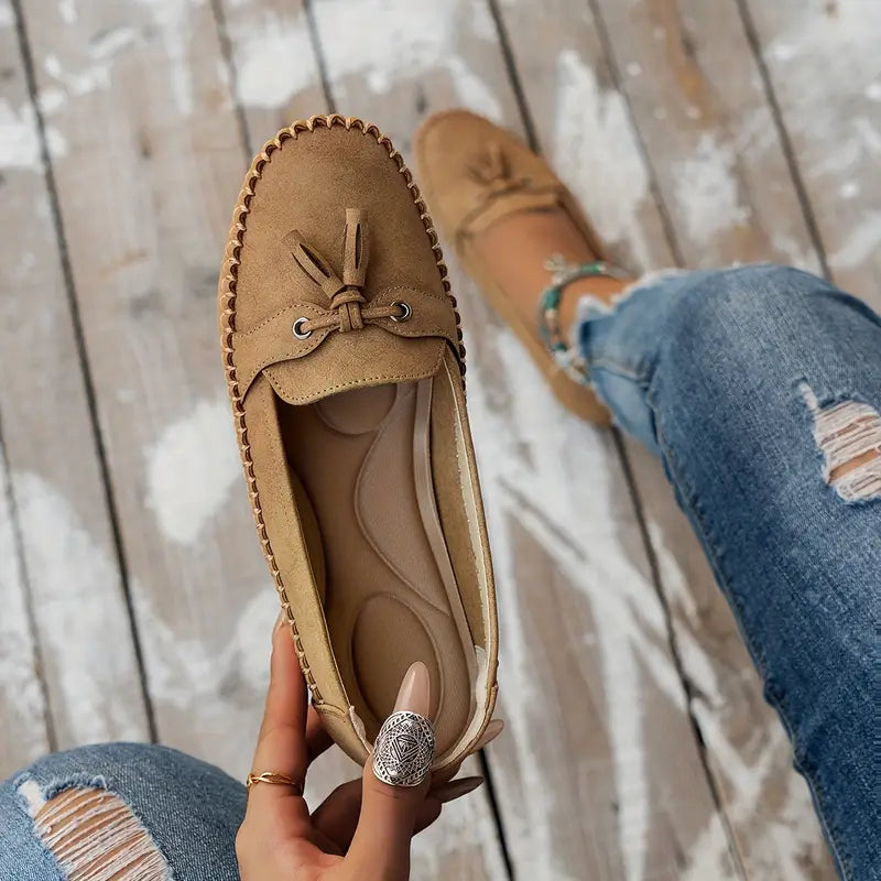 Lanie - Comfortable Soft Moccasins