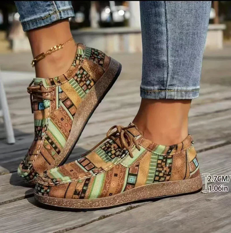 Beeckhoven™ | Colorful Retro Women’s Shoes