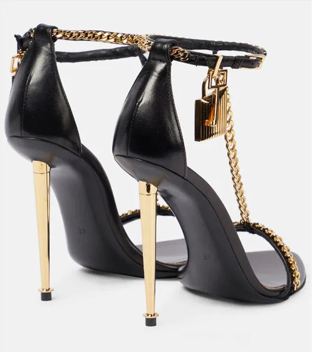 Broken Crown Heel Sandals