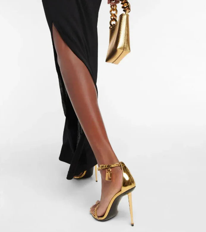 Broken Crown Heel Sandals