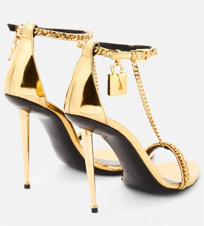 Broken Crown Heel Sandals