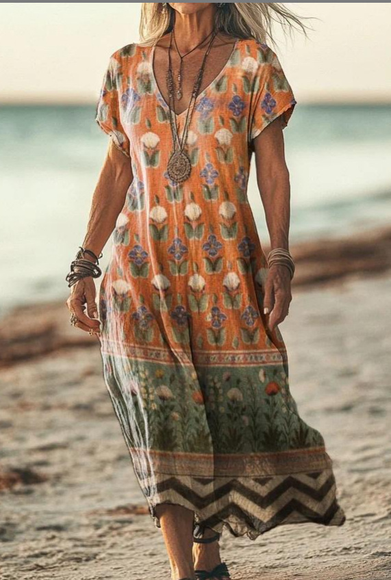 Claudia | Floral Midi Dress